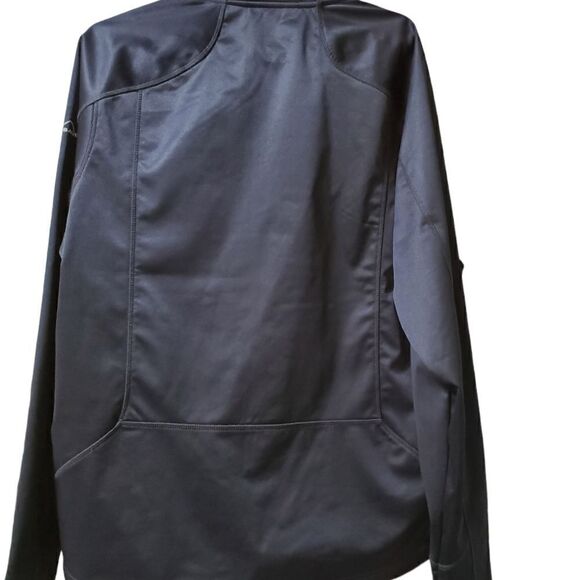 Eddie bauer jacket womens size xl black trail soft shell water resistant logo - Picture 2 of 9